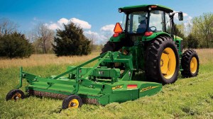 John Deere Brush Hog rig